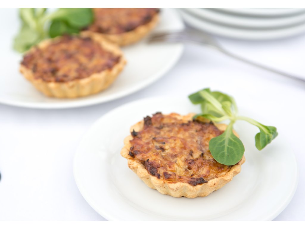 Mini quiche cibulový